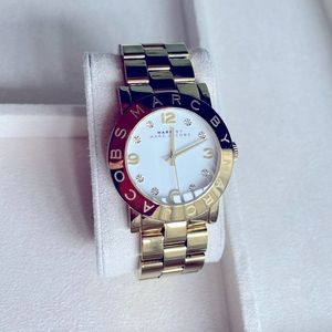 Marc by Marc Jacobs gold watch